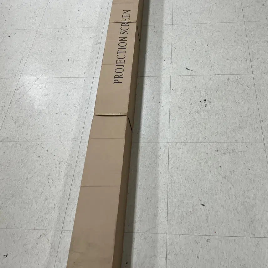 [BUNJANG] 130-inch Electric Projector Screen (Unused, Full Box) / 130인치 전동 스크린(풀박스 미사용)