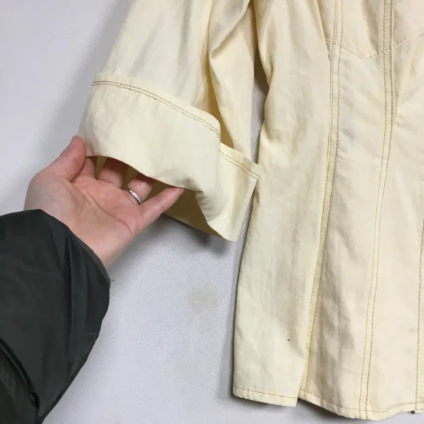 [BUNJANG] Lanvin Linen Blouse Jacket Size 55 / 랑방 린넨 블라우스 자켓 55