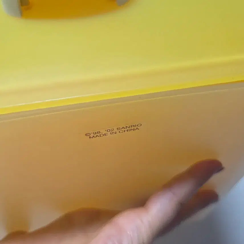 [BUNJANG] Sanrio Classic Kuririn Storage Box Case Organizer / 산리오 고전 쿠리링 수납함 수납케이스 보관함