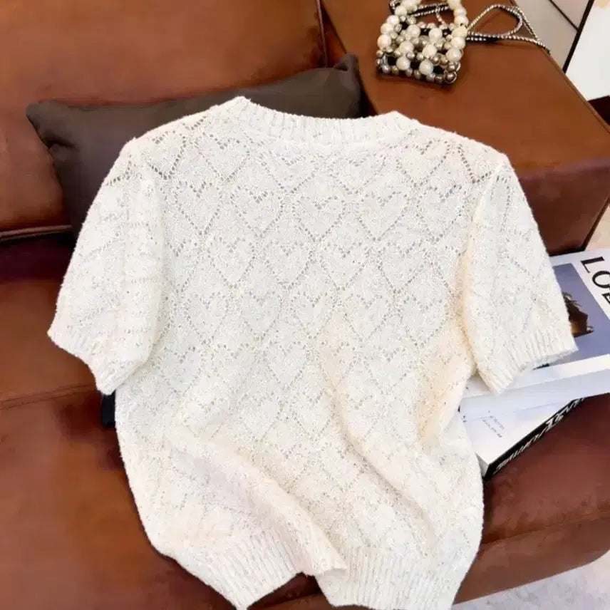 [BUNJANG] Lightweight Knit Top / 새옷)성근짜임 시원니트