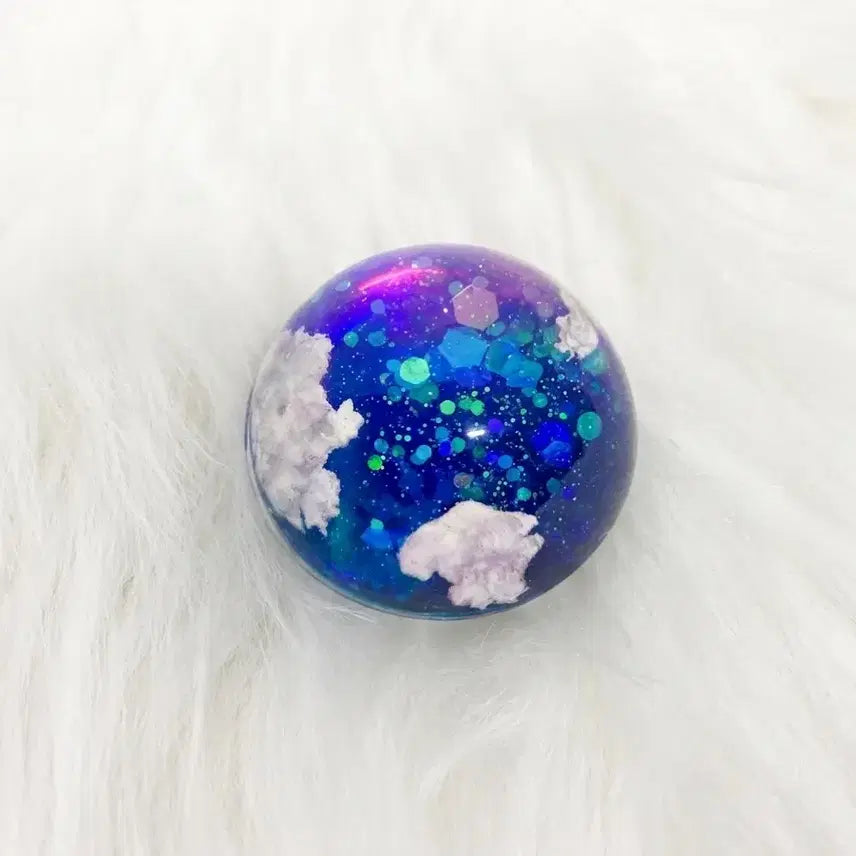 [BUNJANG] Cloud Resin Art Grip Tok / [그립톡] 구름 레진아트 그립톡 / 감성소품
