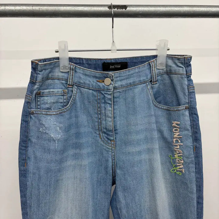[BUNJANG] Second Floor Bootcut Denim Pants / 한섬 세컨플로어 부츠컷 데님 팬츠 55