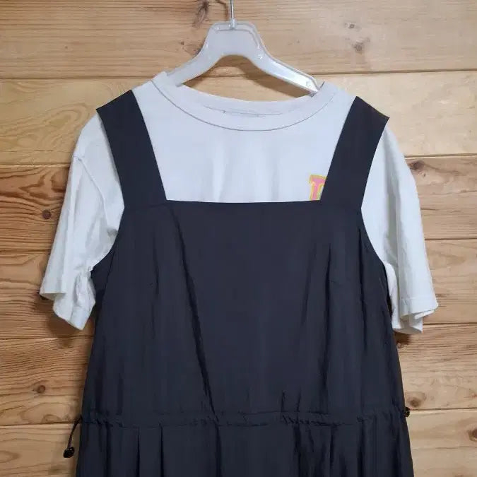[BUNJANG] Studio LAP Long Crisp Cotton Dress - Deep Charcoal / studio LAP 바스락 롱원피스