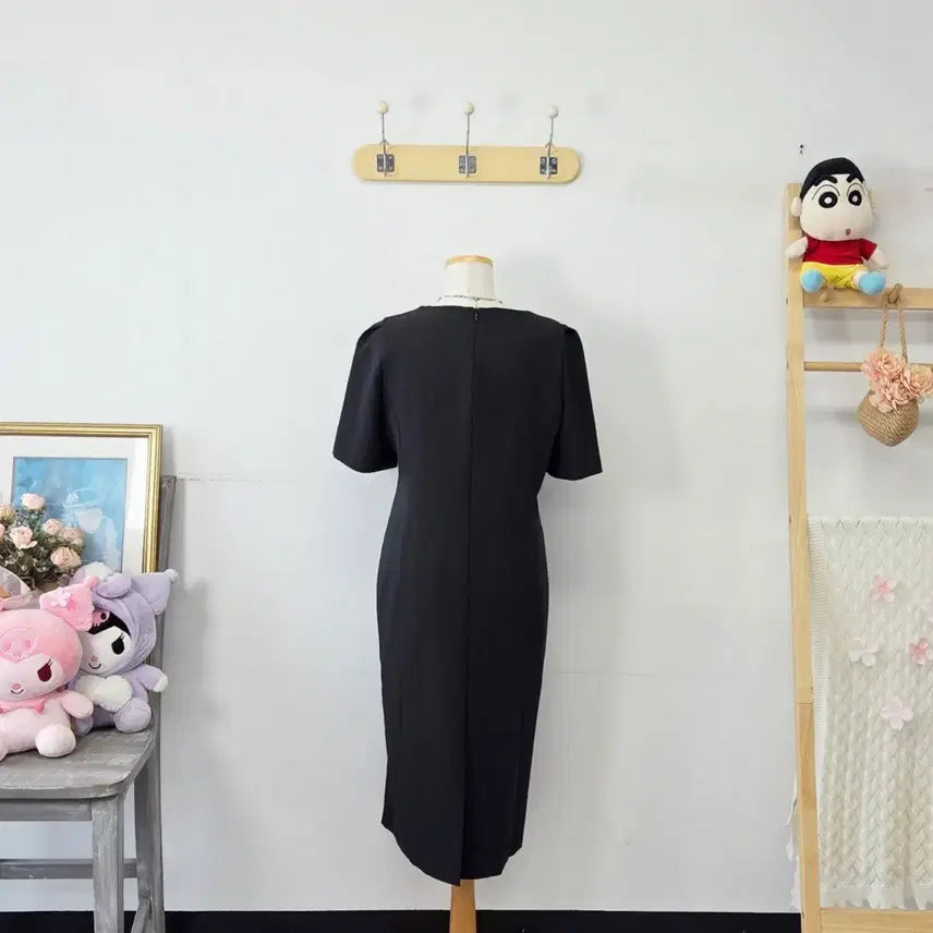 [BUNJANG] Vintage Black Long Dress / 빈티지 만원샵 OR 블랙 롱 원피스