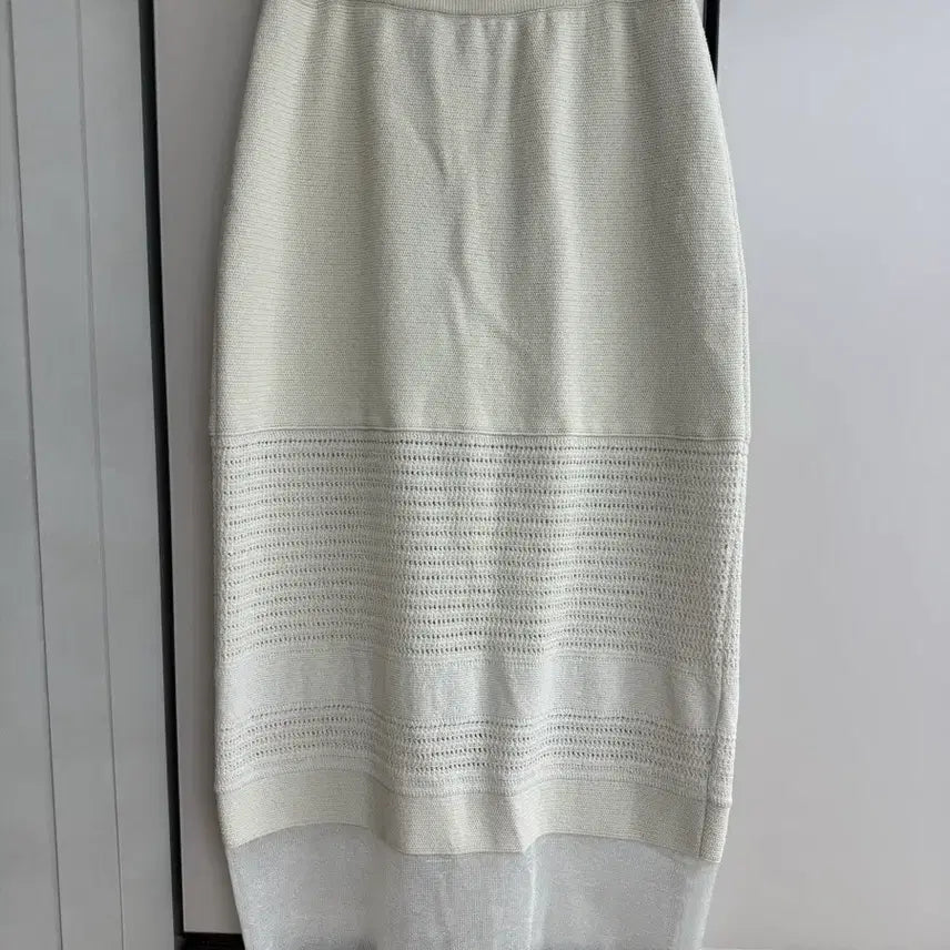 [BUNJANG] System 2024 Knit Skirt Oatmeal / 2024 시스템 니트 스커트