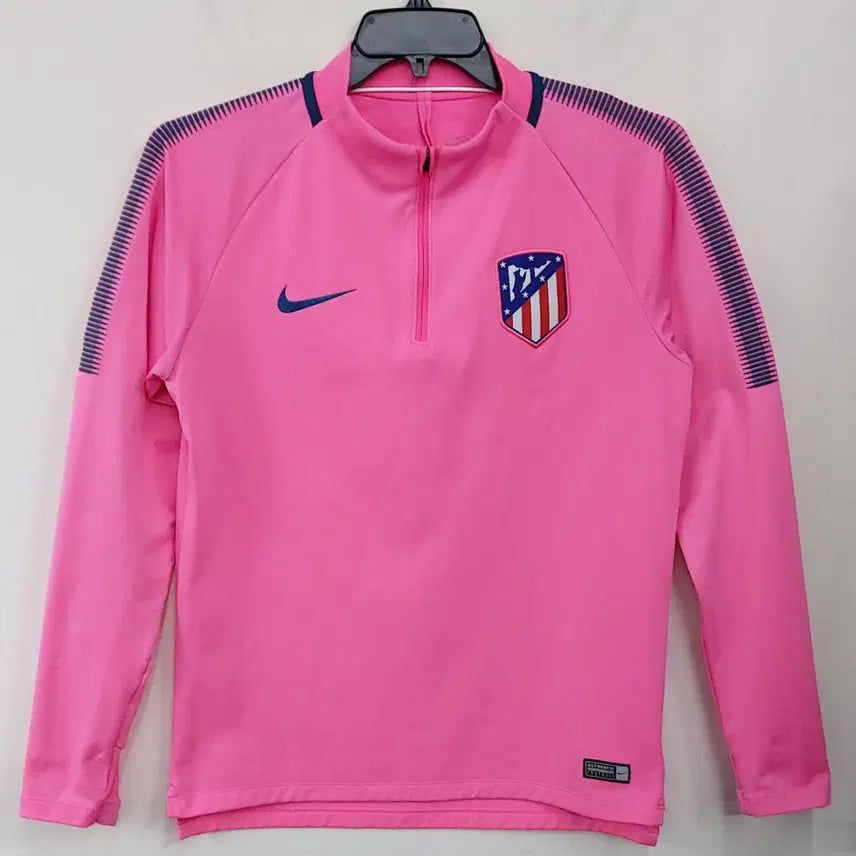 [BUNJANG] Nike AT Madrid Half Zip Drill Top PK / 나이키 Us.M/100 AT마드리드 반집업/드릴탑. PK. A.
