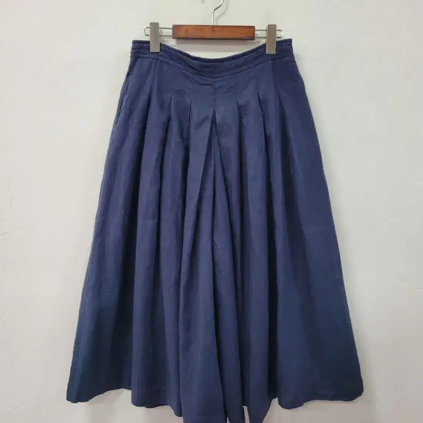 [BUNJANG] Studio Clip Navy Linen Pants / studio clip 네이비 린넨 바지