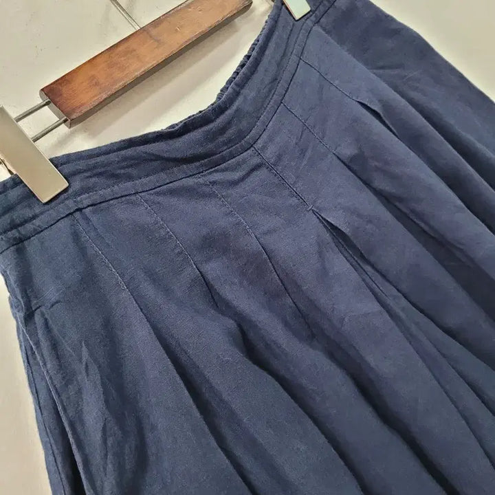 [BUNJANG] Studio Clip Navy Linen Pants / studio clip 네이비 린넨 바지