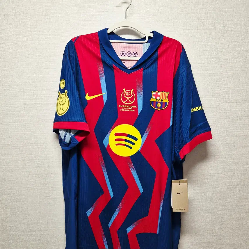 [BUNJANG] FC Barcelona 25-26 4th Authentic Raphinha Jersey (New) / (새상품) 25-26 바르셀로나 4th 어센틱 하피냐 정품 유니폼
