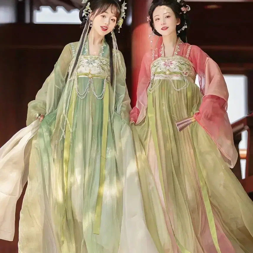 [BUNJANG] Hanfu XL Size Traditional Chinese Style Cosplay Outfit (New) / [판매/신품] 한푸 XL사이즈 (고전,중국풍,선녀옷,코스프레)
