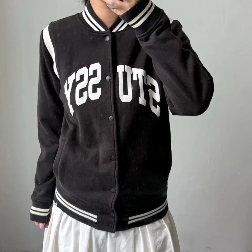[BUNJANG] Stussy Varsity Jacket / [M] 스투시 바시티 자켓