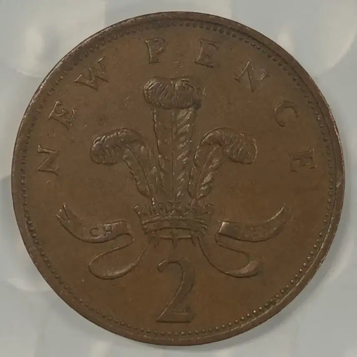 [BUNJANG] 1980 United Kingdom 2 Pence Coin / 1980년 영국 뉴 2펜스 동전 D263