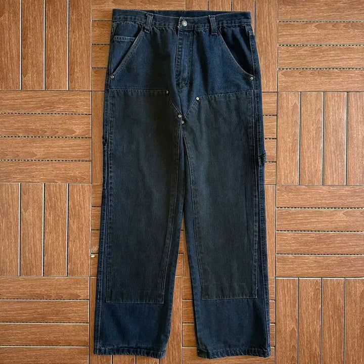 [BUNJANG] Smiths Double Knee Remake Denim Pants 34x32 / Smiths 더블니 리메이크 데님 팬츠 34X32