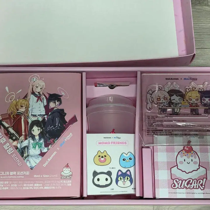 [BUNJANG] Blue Archive Sweet Coffee Collaboration Goods Box / 블루아카이브 달콤커피 콜라보굿즈 박스