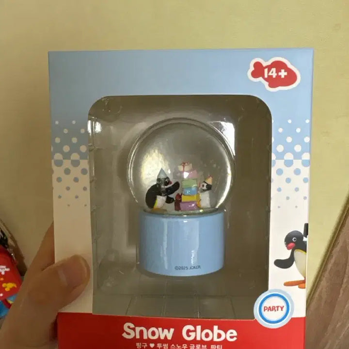 [BUNJANG] Pingu Snow Globe / 투썸핑구스노우볼