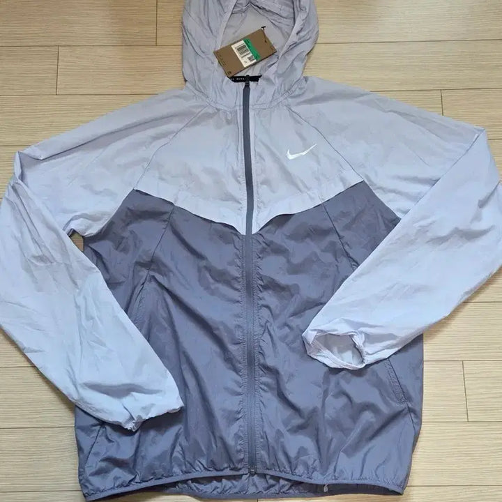 [BUNJANG] Nike Windrunner Summer Lightweight Jacket Light Grey XL / 나이키 윈드러너 여름용 바람막이 라이트 그레이 XL 새상품