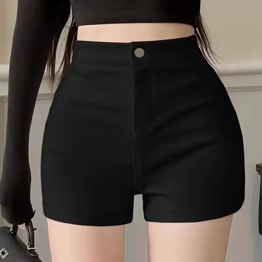 [BUNJANG] High-Waisted Denim Shorts / 에이블리 테무 하이웨스트 데님 반바지