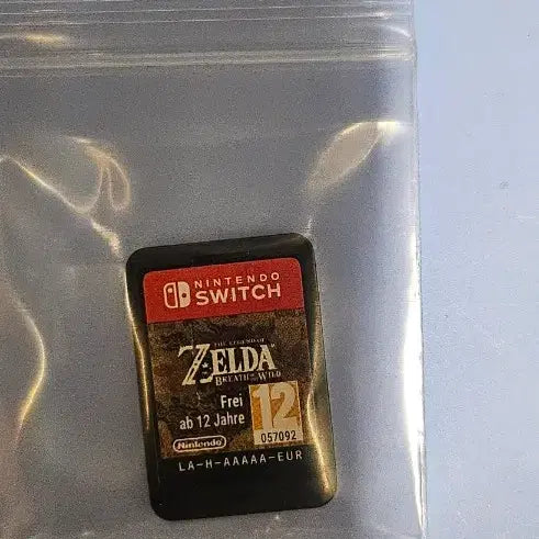 [BUNJANG] Nintendo Switch Zelda: Breath of the Wild Game Cartridge / 닌텐도 스위치 젤다 야숨 알칩