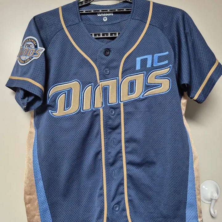 [BUNJANG] NC Dinos Baseball Team Uniform - Eric Thames (Size 85) / 엔씨다이노스 유니폼 85사이드 테임즈 마킹 팝니다