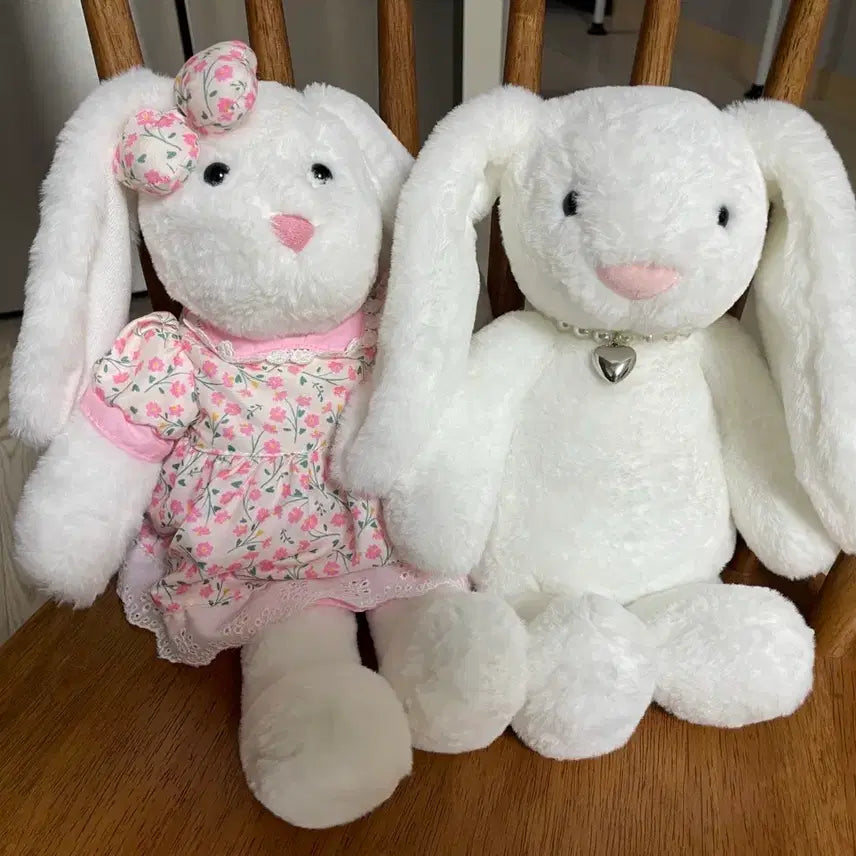 [BUNJANG] Medium Size Plush Rabbit Doll / 토끼인형