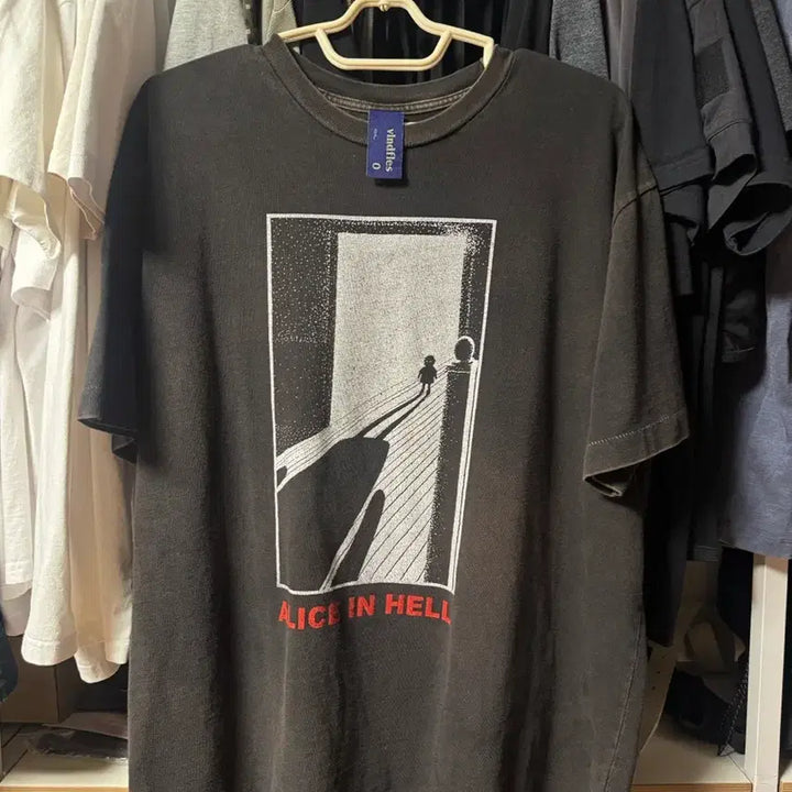 [BUNJANG] Blinds Files Alice in Hell T-shirt / 0) 블라인즈 파일즈 앨리스 인 헬 반팔