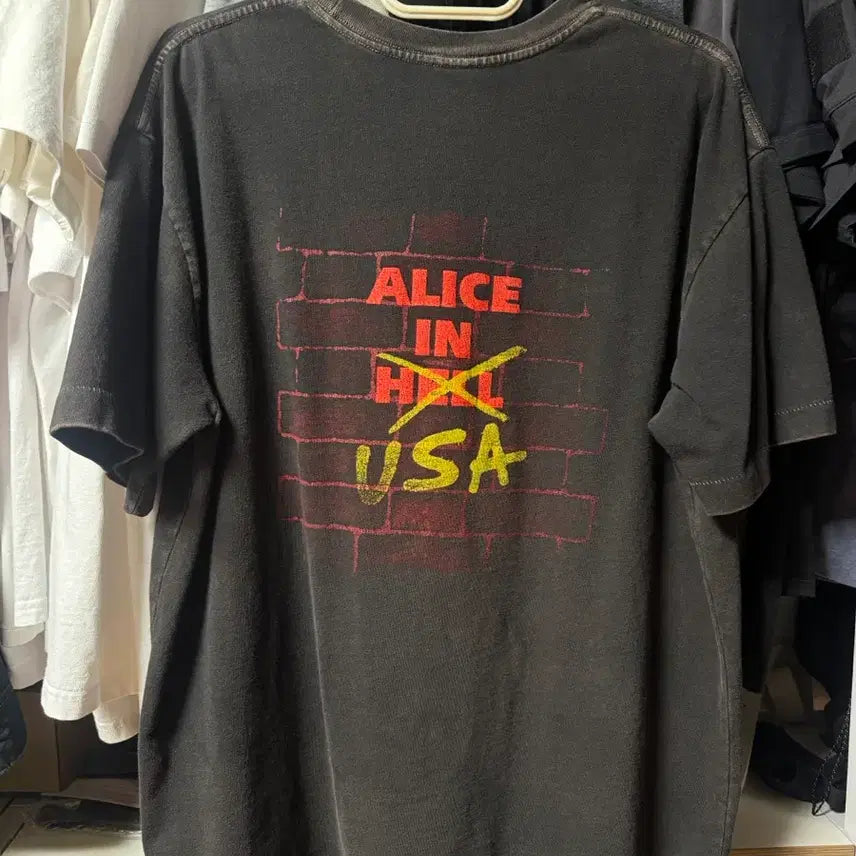 [BUNJANG] Blinds Files Alice in Hell T-shirt / 0) 블라인즈 파일즈 앨리스 인 헬 반팔
