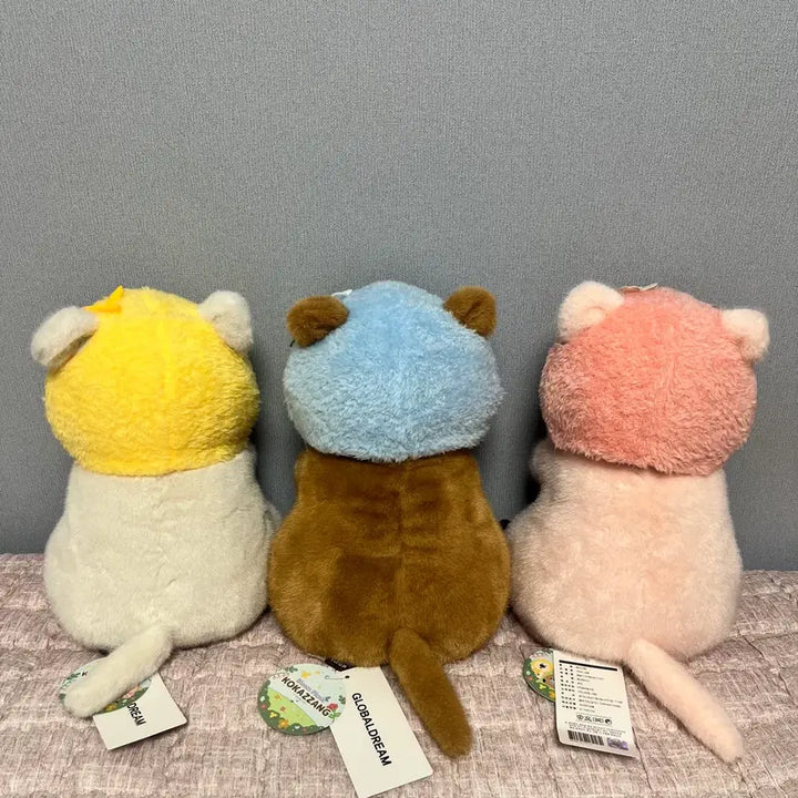 [BUNJANG] Flower Play Cokker Jjang Quokka 27cm Set of 3 Dolls / [새상품] 꽃놀이 코커짱 쿼카 27cm 3종세트 인형