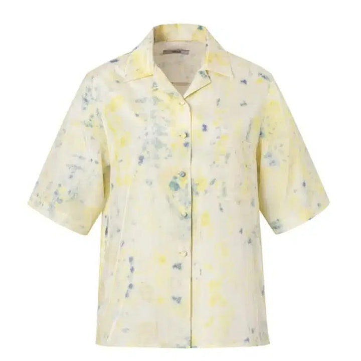[BUNJANG] Teak Dyed Open Collar Shirt Free Size / teak 다이드 오픈 카라 셔츠 프리사이즈