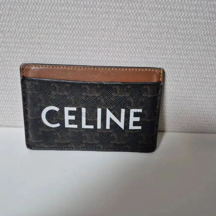 [BUNJANG] Celine Triomphe Canvas Card Holder / 셀린느 정품 트리옹프 캔버스 카드 지갑 카드홀더 팝니다