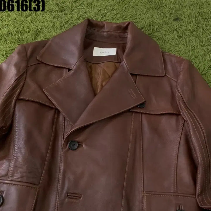 [BUNJANG] Ziozia Lambskin Leather Jacket / 지오지아 양가죽 자켓 0616