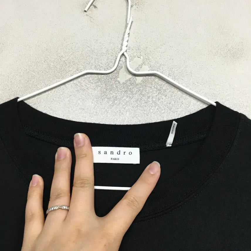 [BUNJANG] Sandro Short Sleeve T-Shirt / SANDRO 산드로 반팔 티셔츠 2