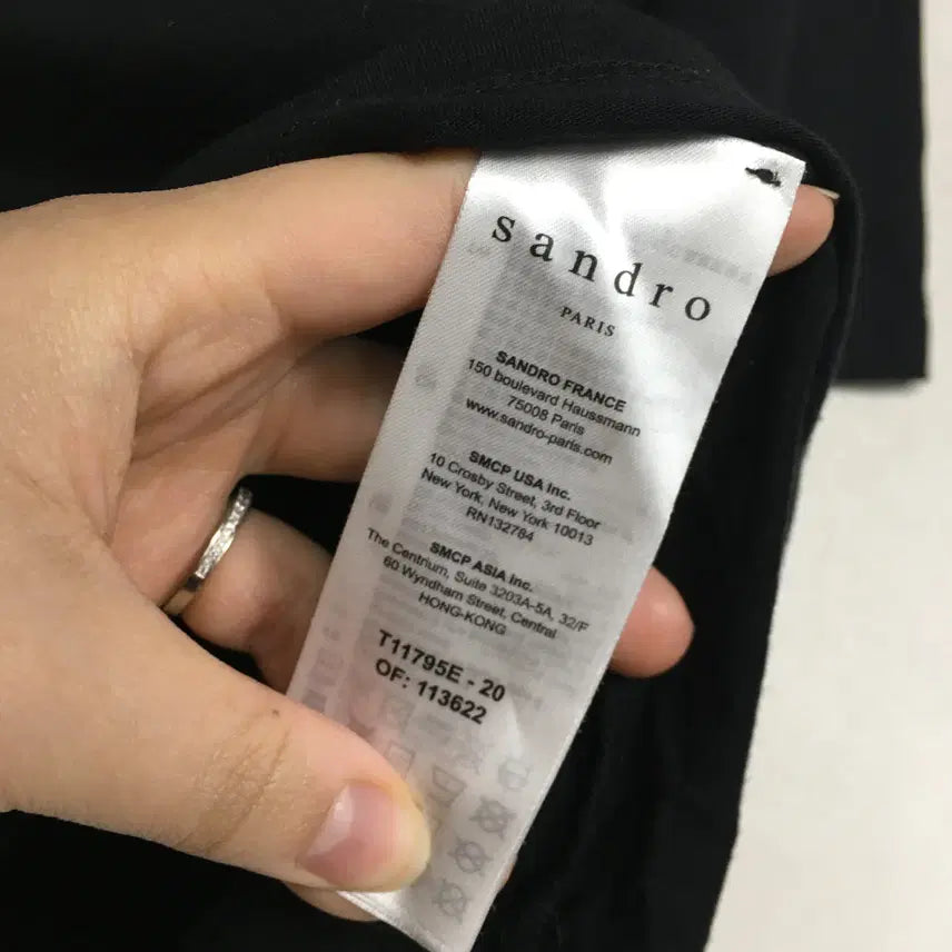 [BUNJANG] Sandro Short Sleeve T-Shirt / SANDRO 산드로 반팔 티셔츠 2