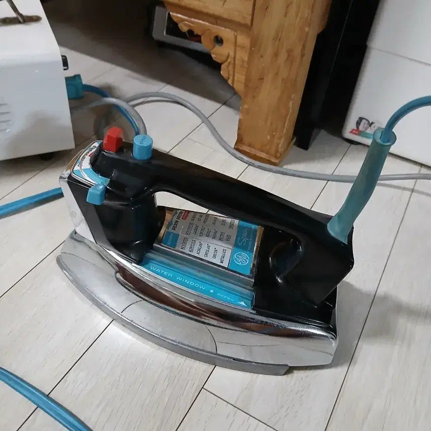 [BUNJANG] GE 1950s Vintage Steam Iron / ge 미국산 골동품 다리미
