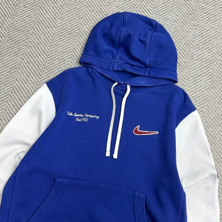 [BUNJANG] Nike Patch Logo Hoodie v4528 / 나이키 패치로고 후드티 v4528