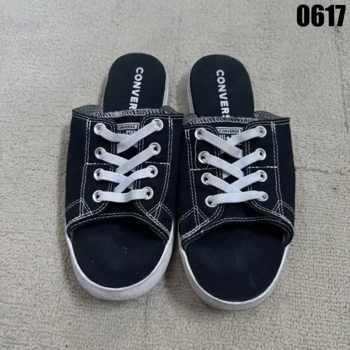 [BUNJANG] Converse Mule Sneakers Black 250 / 컨버스 뮬 스니커즈 블랙 250