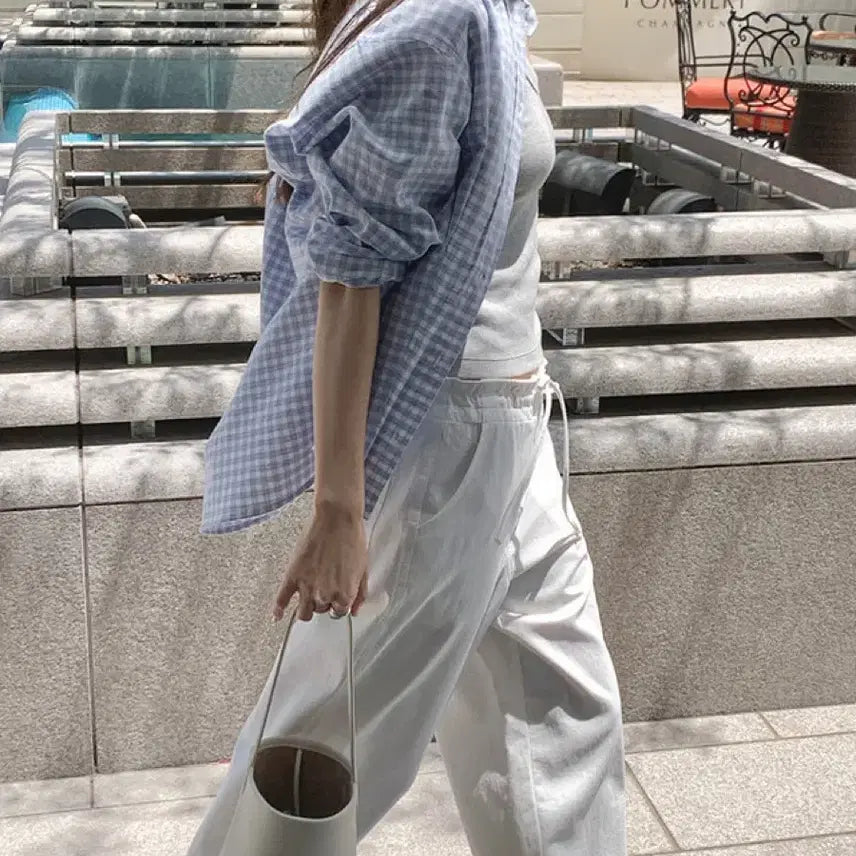 [BUNJANG] Murett Downey Check Shirt / 뮤렛 다우니 체크 셔츠 새상품