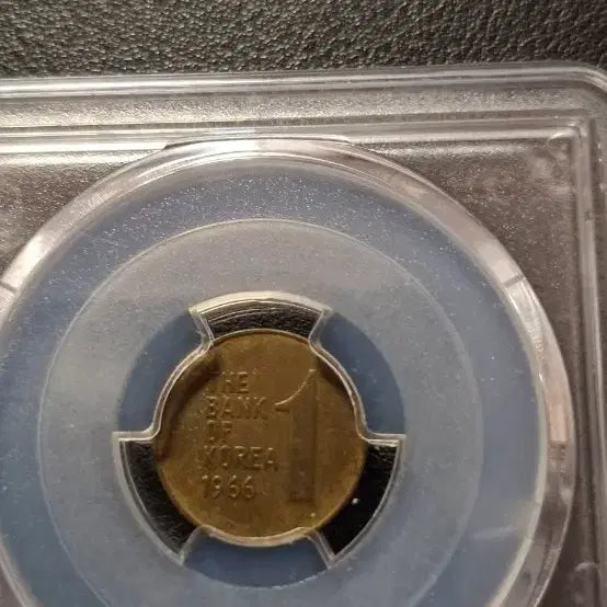 [BUNJANG] 1966 1 Won Coin MS62 / 1966년1원 62등급