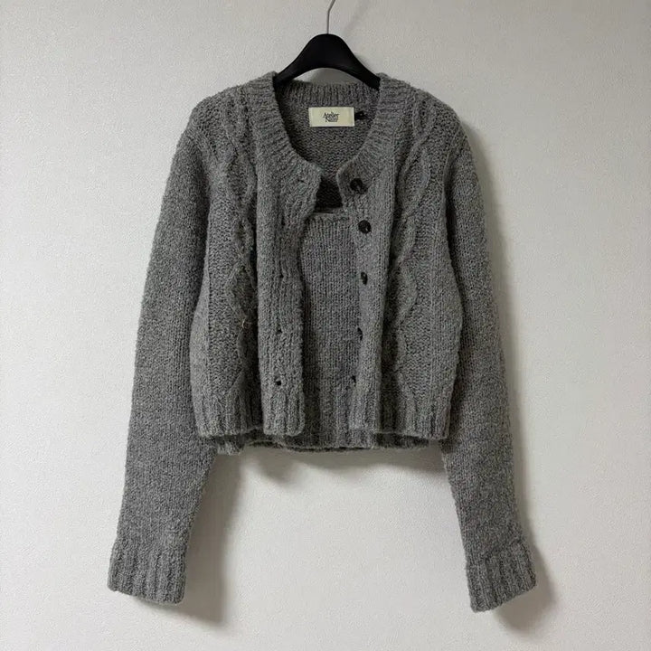 [BUNJANG] Nine Atelier Knit Cardigan Set / 나인아뜰리에 니트 가디건 set