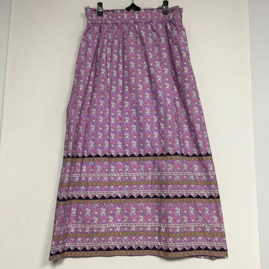 [BUNJANG] SEA New York Floral Elastic Waist Midi Skirt / SEA 씨뉴욕 플로랄 밴딩 스커트 S