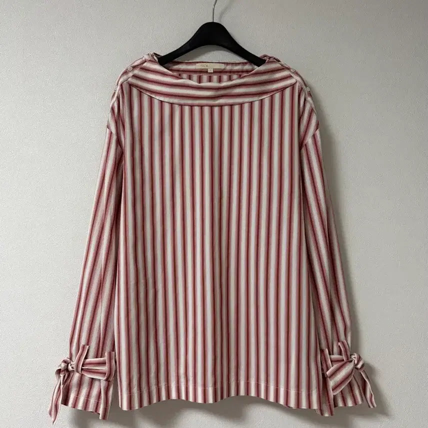 [BUNJANG] Maje Striped Blouse / 마쥬 스트라이프 블라우스