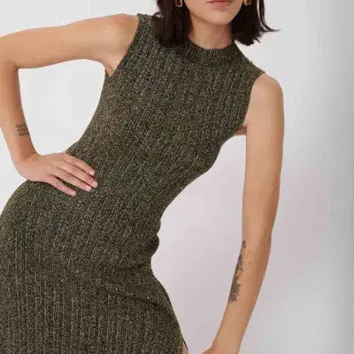 [BUNJANG] MAJE Lurex Knit Dress / MAJE 마쥬 루렉스 니트 드레스 원피스 40