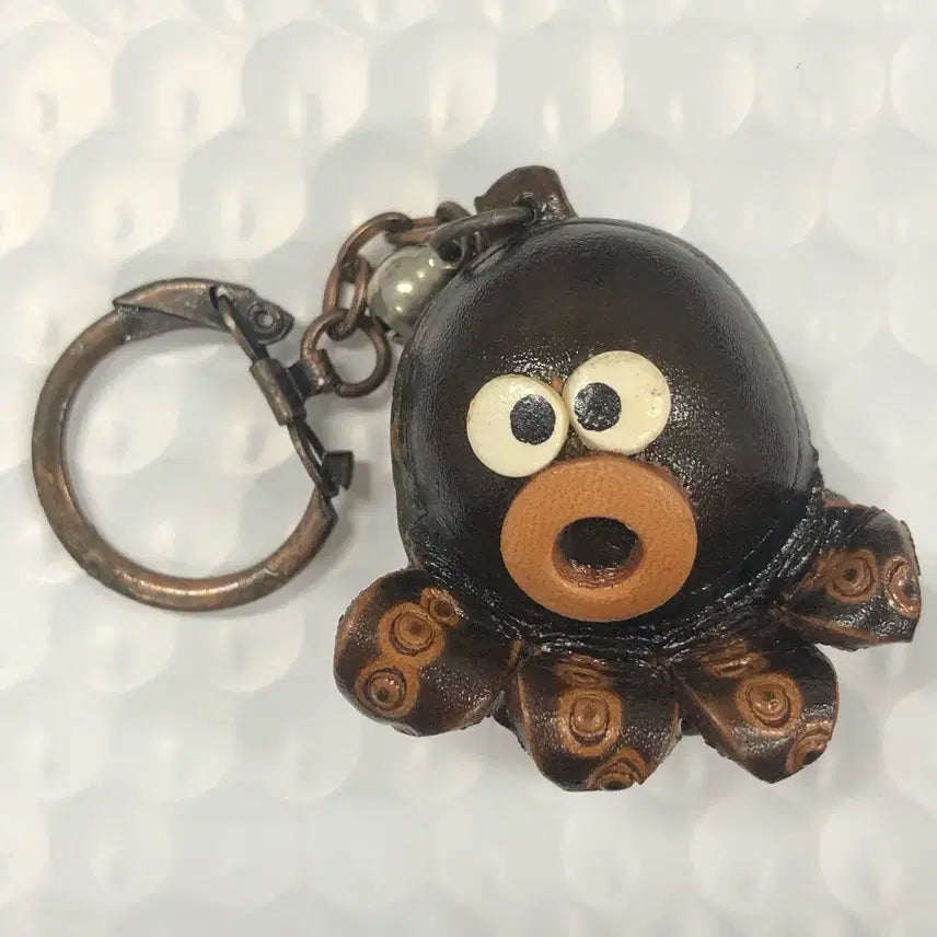 [BUNJANG] Banka Craft Octopus Keyring / 일본 반카 크래프트 문어 키링 D375