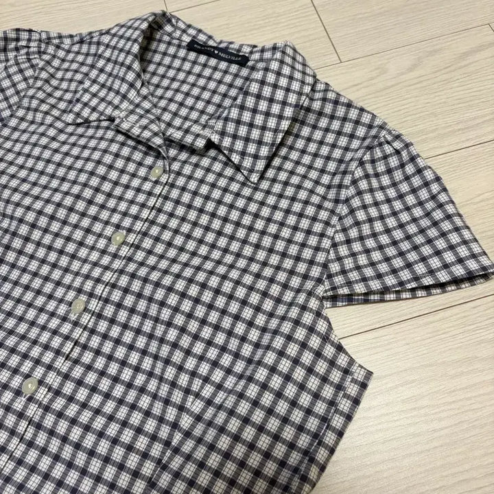 [BUNJANG] Melville Check Shirt / 브랜드멜빌 체크 셔츠