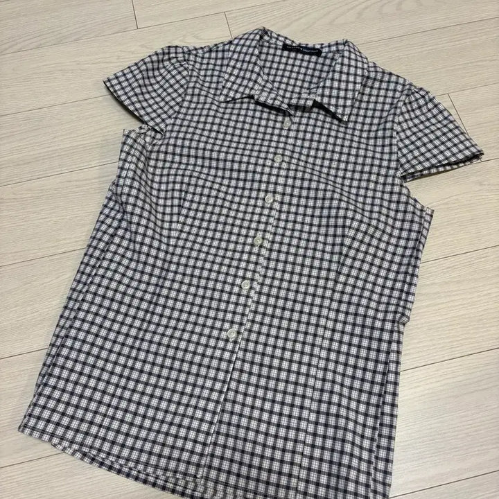 [BUNJANG] Melville Check Shirt / 브랜드멜빌 체크 셔츠