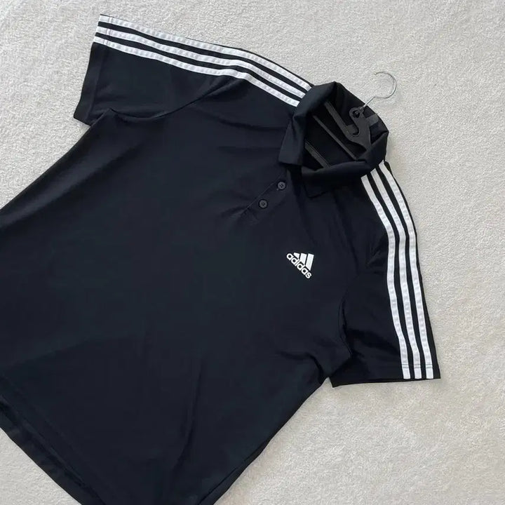 [BUNJANG] Adidas Performance Short Sleeve Polo Shirt XXXL Black / XXXL 아디다스 기능성 반팔카라티셔츠 115 빅사이즈