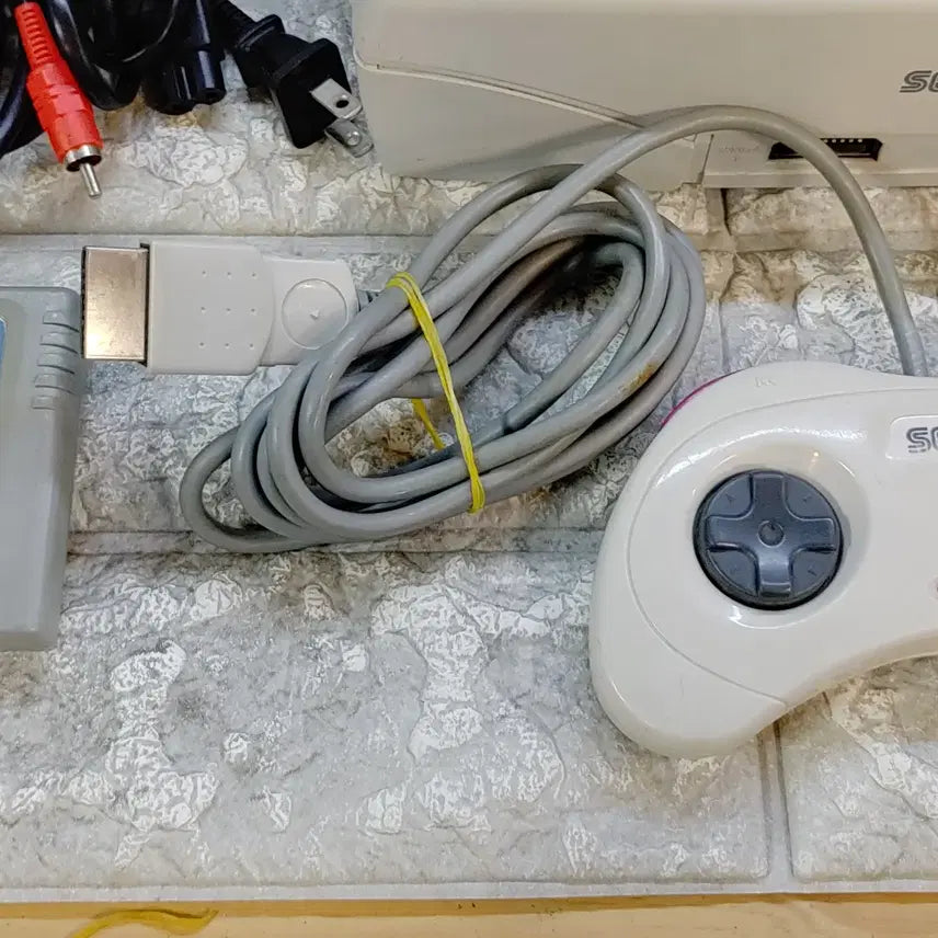 [BUNJANG] Sega Saturn HST-3220 (110V) Console Bundle with Transformer / 세가 새턴 hst-3220 1인셋 순정