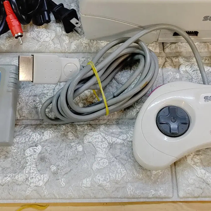 [BUNJANG] Sega Saturn HST-3220 (110V) Console Bundle with Transformer / 세가 새턴 hst-3220 1인셋 순정