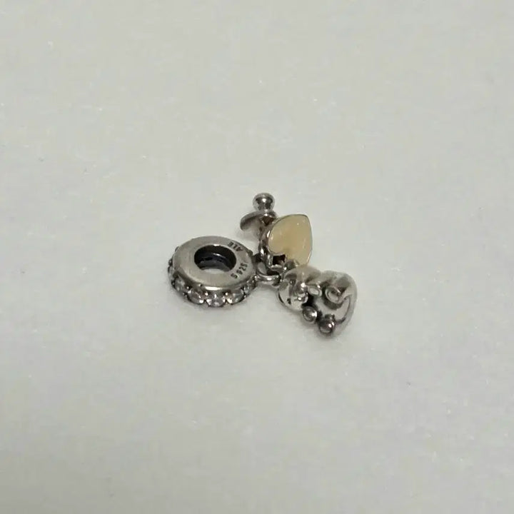 [BUNJANG] Pandora Sterling Silver 925 Teddy Bear Pacifier Bottle Charm / 실버 925 ] Pandora 판도라 테디 베어 쪽쪽이 젖병