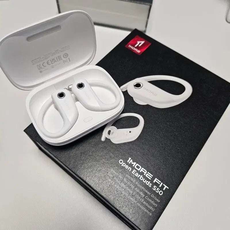 [BUNJANG] 1MORE Fit Open-Type Earphones S50 White / 1MORE Fit 오픈형 이어폰 S50 화이트