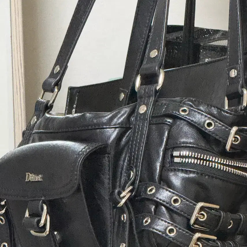 [BUNJANG] Dainn Belted Pocket Mini Shoulder Bag / 다이닛 BELTED POCKET MINI SHOULDER BAG IN B